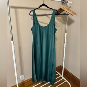 H&M Slip Green Dress